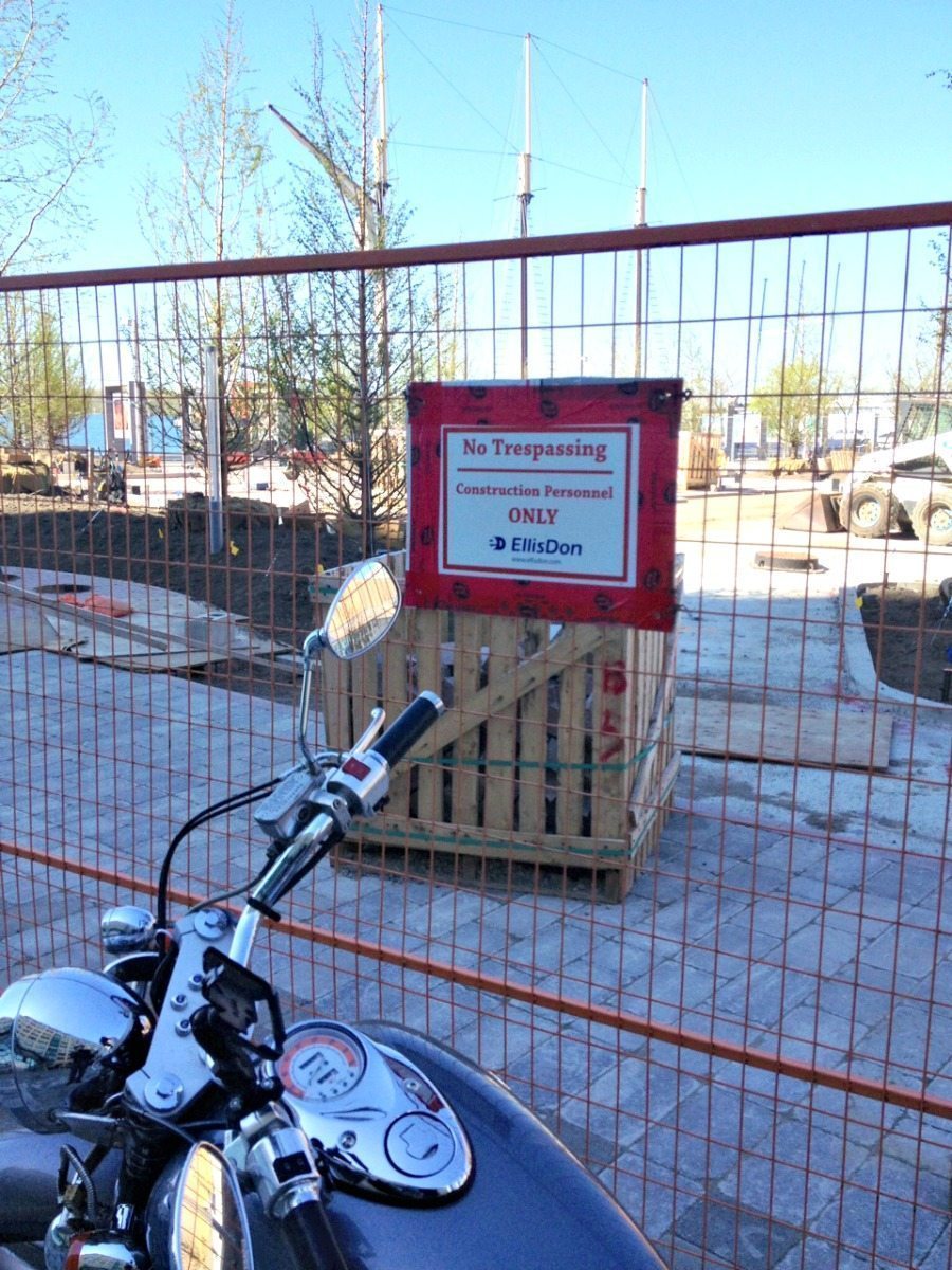 Downtown Toronto Motorcycle parking on the Harbourfront YouMotorcycle