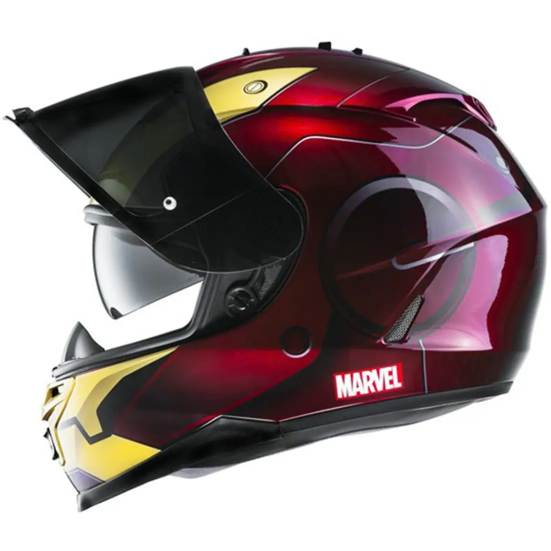 Hjc Is 17 Iron Man Helmet Youmotorcycle